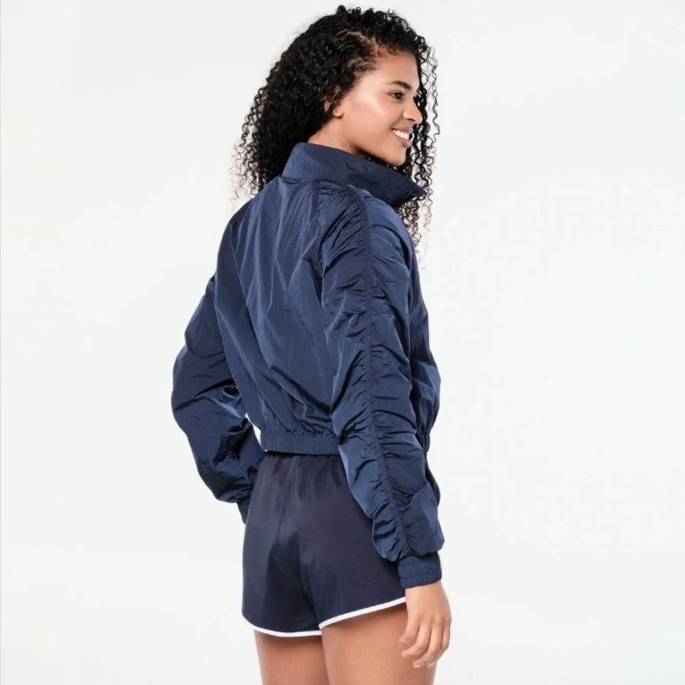 NWOT ZUMBA Prep Crop‎ Woven Jacket Size XS